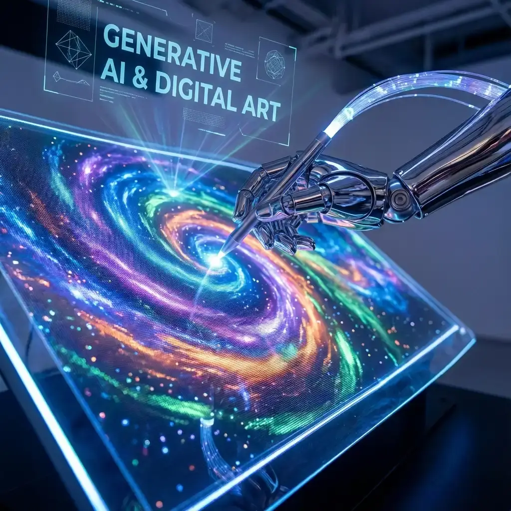 Generative AI Art Concept