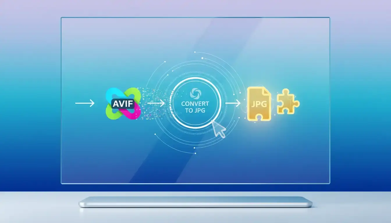 AVIF to JPG